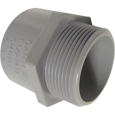 Cantex Cantex 5140104U 0.75 in. PVC Male Terminal Adapter 3189446
